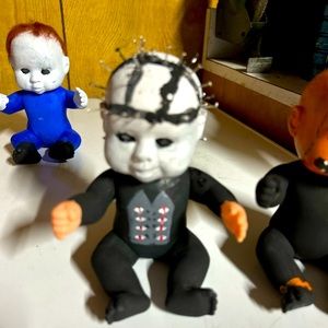 Small Halloween horror doll